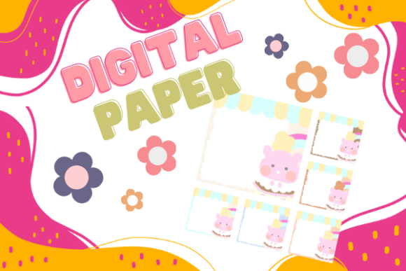 Digital Paper Sticker Note4: Creative Tools for Designers