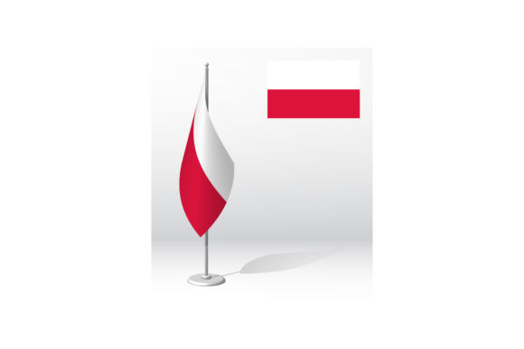 Flag of Poland on Flagpole for Registration: A Symbol of National Pride