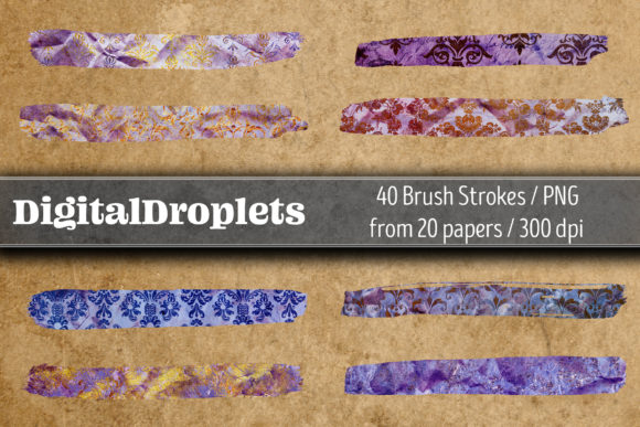 Golden Damask Dust V17 Brush Strokes: A Comprehensive Guide to High-Resolution Digital Art Elements