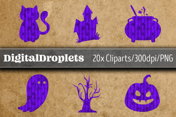 Halloween Papers CLIPART SET Vol. 26.16: The Ultimate Guide to Cohesive Digital Design