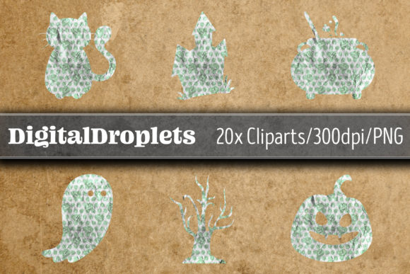 Halloween Papers CLIPART Vol. 26.15: A Strategic Asset for Cohesive Design Workflows