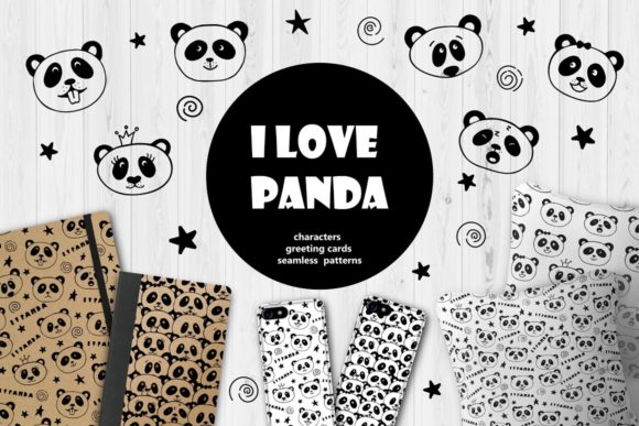 Panda Faces Collection: Premium Design Assets
