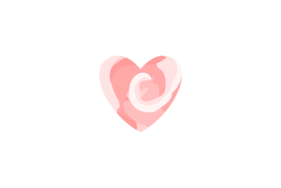Red Love Abstract Spiral Watercolor: Elevating Digital Creativity with Premium Vector Assets