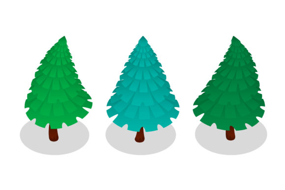 Set of Green New Years Christmas Trees I: A Practical Guide for Creators and Business Owners
