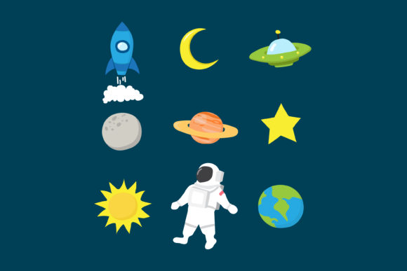 Space Object Sticker Collection: The Ultimate Tool for Creative Projects