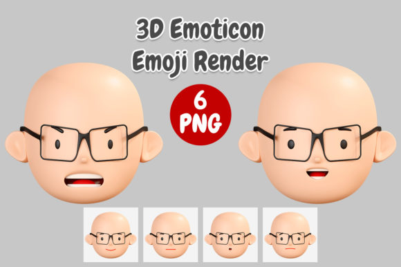 The Head Emoticon of Man with Glasses: A Versatile Digital Asset for Modern Creatives