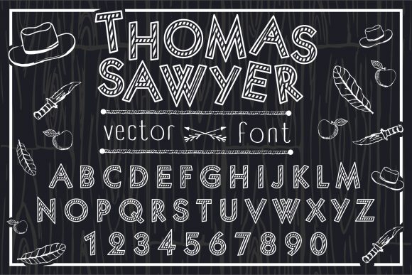 Thomas Sawyer - Vector Font: A Versatile Solution for Modern Design Projects