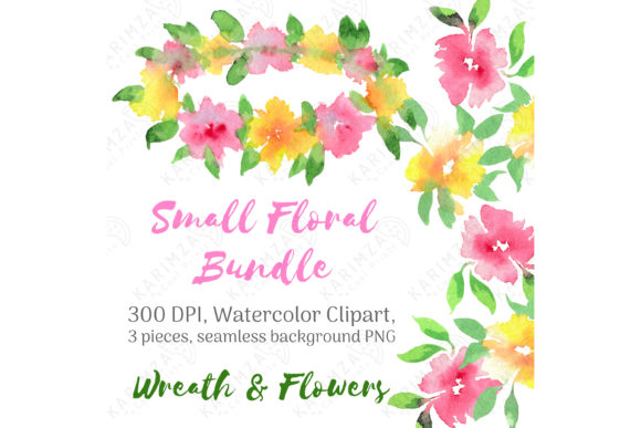 Transform Your Creative Projects with Watercolor Spring Floral Clipart and Digital Design Bundles