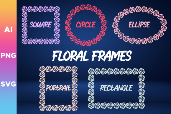 Unlock Your Creativity with Colorful Floral Borders and Frames for Custom Graphics