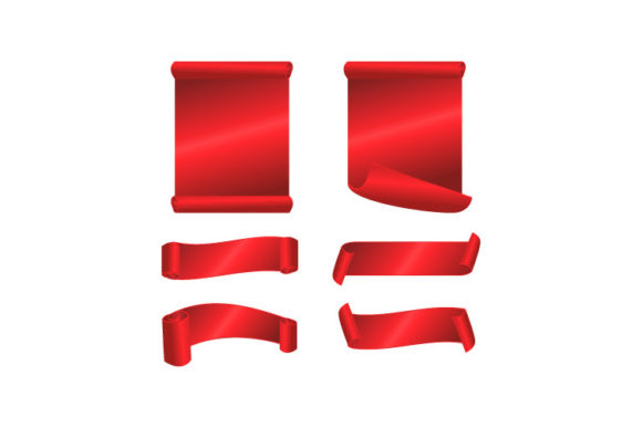 Unlocking the Potential of Red Scrolls and Banner Collection for Professional Design