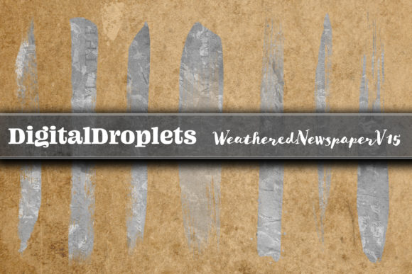 WeatheredNewspaper V15 Brush Strokes