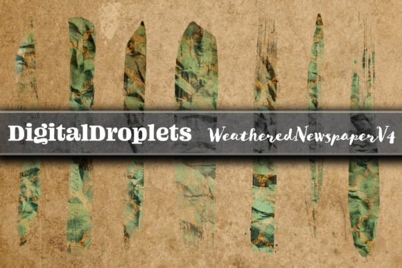 WeatheredNewspaper V4 Brush Strokes